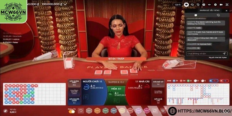 Các loại cược thường gặp trong luật chơi Baccarat